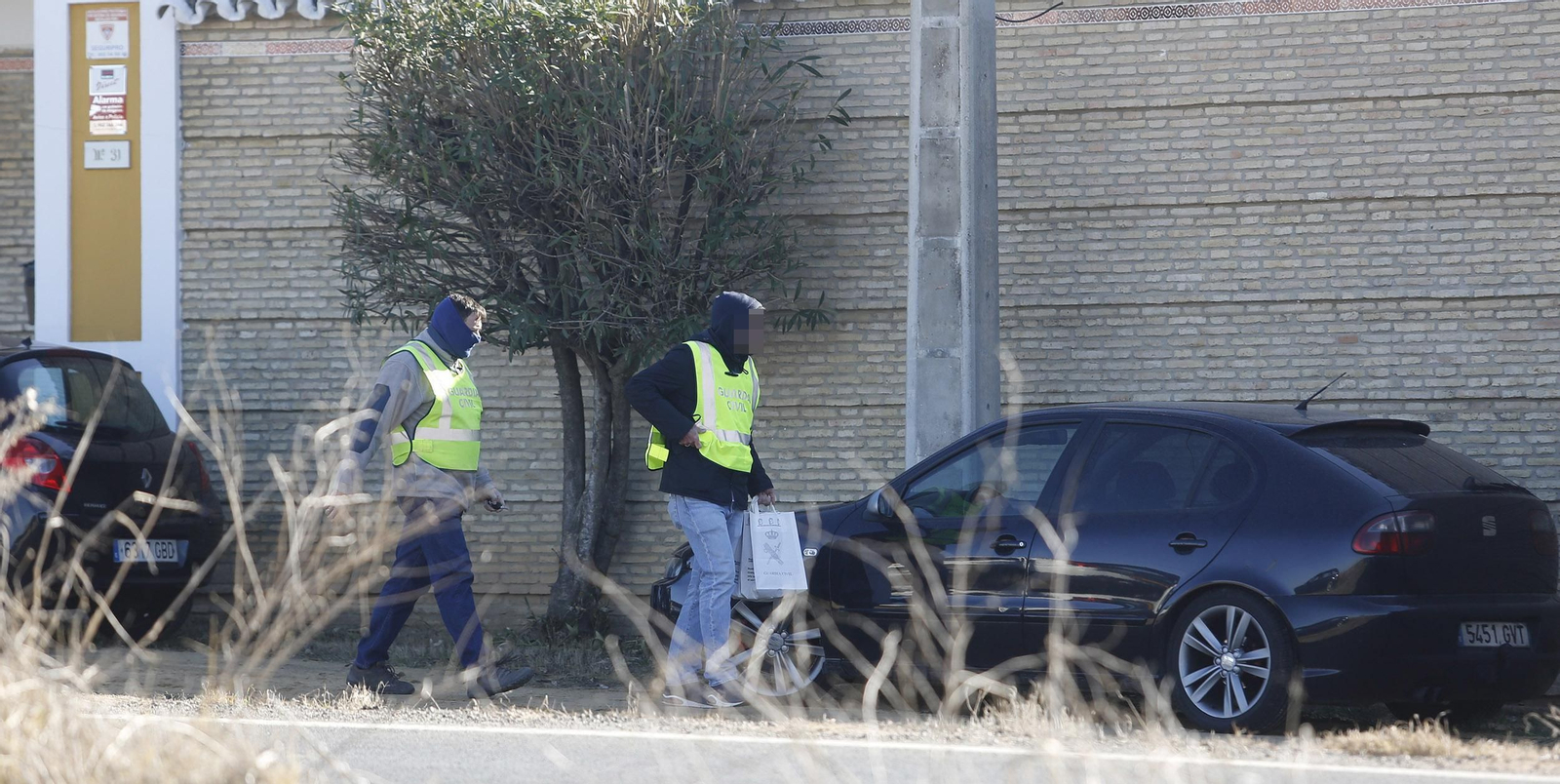 El operativo de la Guardia Civil tras el intento de robo en Mairena