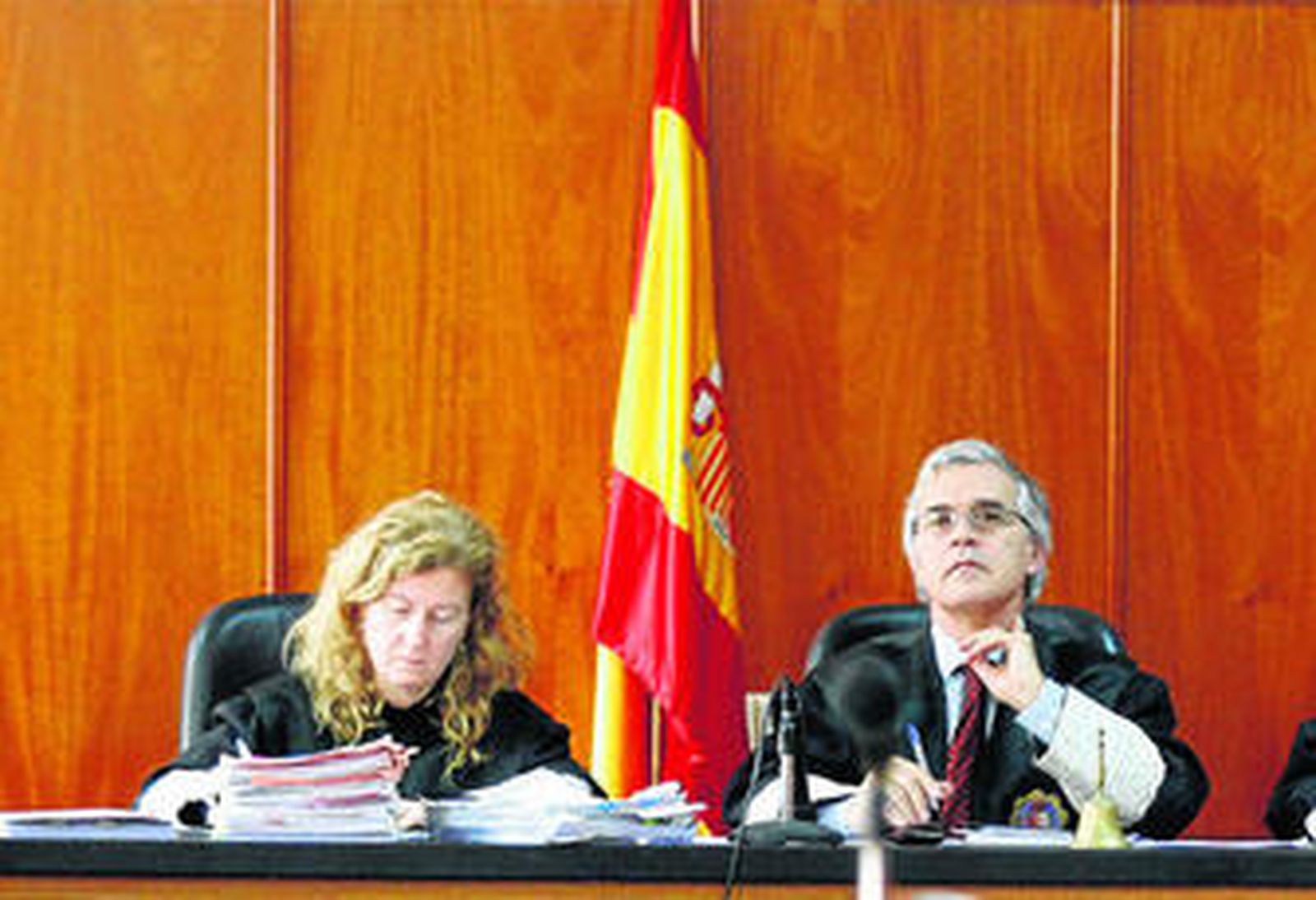 Magistrados de la Sección Tercera de la Audiencia Provincial de Cádiz, en otro juicio.
