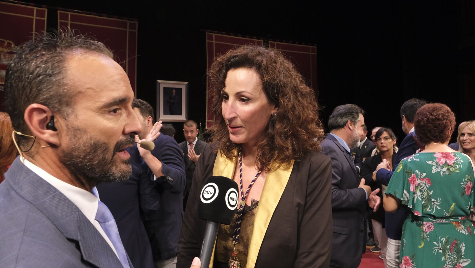 Imágenes de la investidura como Alcaldesa de Almería, de María del Mar Vázquez Agüero