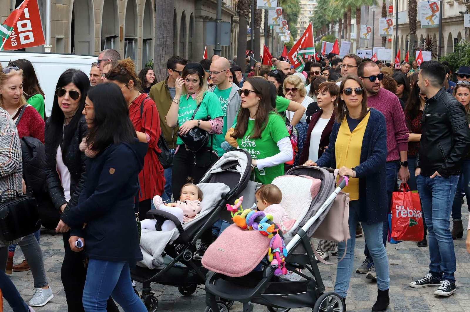 Imágenes de la manifestación en defensa de la educación pública