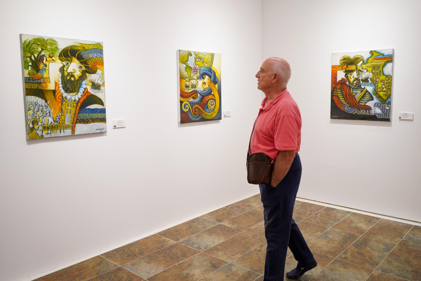 Exposición de 'Los Navegantes'.