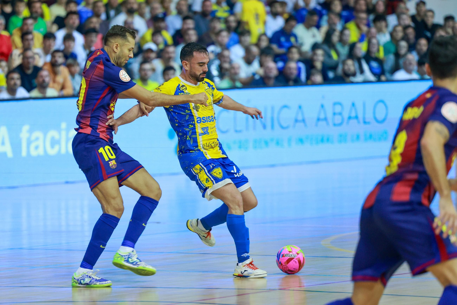 Las imágenes del CD Virgili Cádiz-FC Barcelona de Copa del Rey de fútbol sala