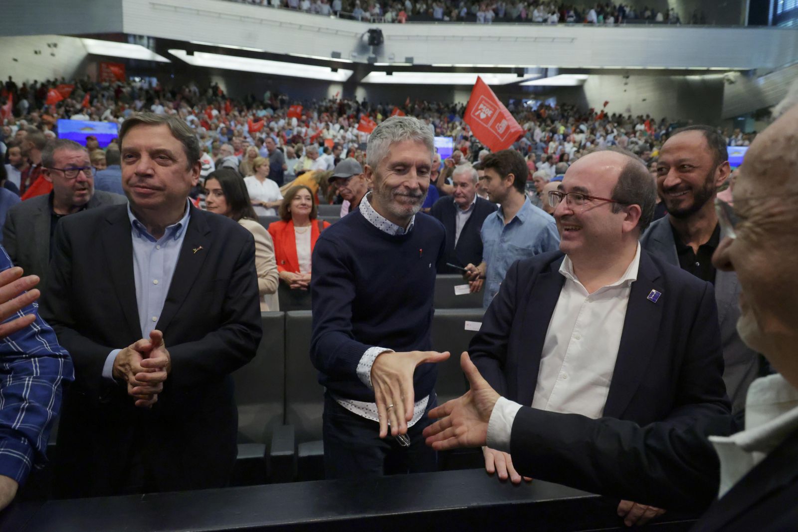 las imágenes del acto del PSOE en Sevilla