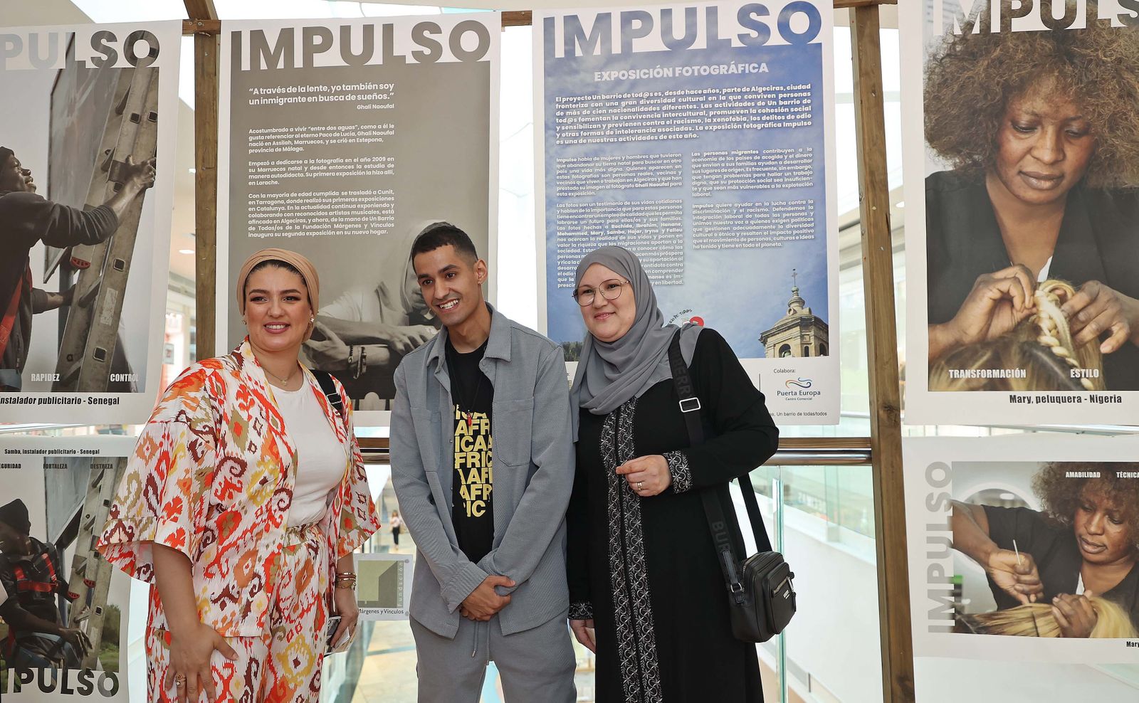 La inauguración de la exposición 'Impuso' de Ghali Naoufal, en imágenes