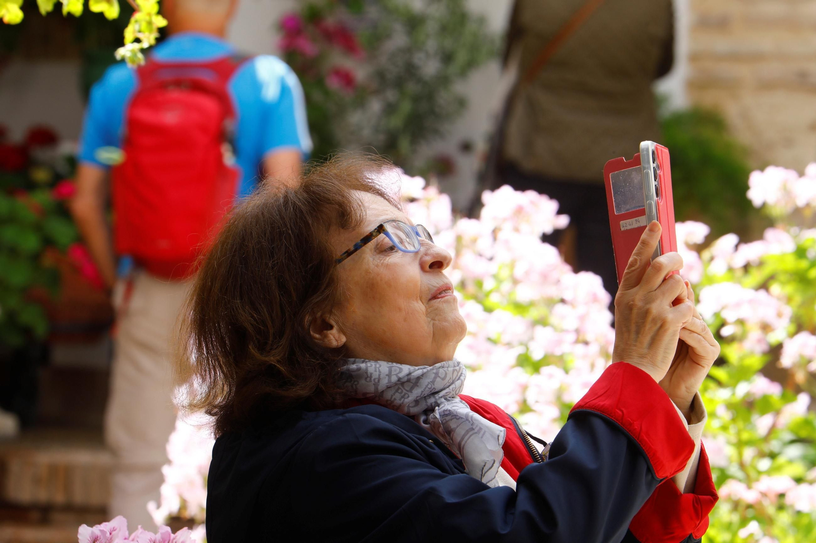 Patio del convento de las Carmelitas Descalzas.