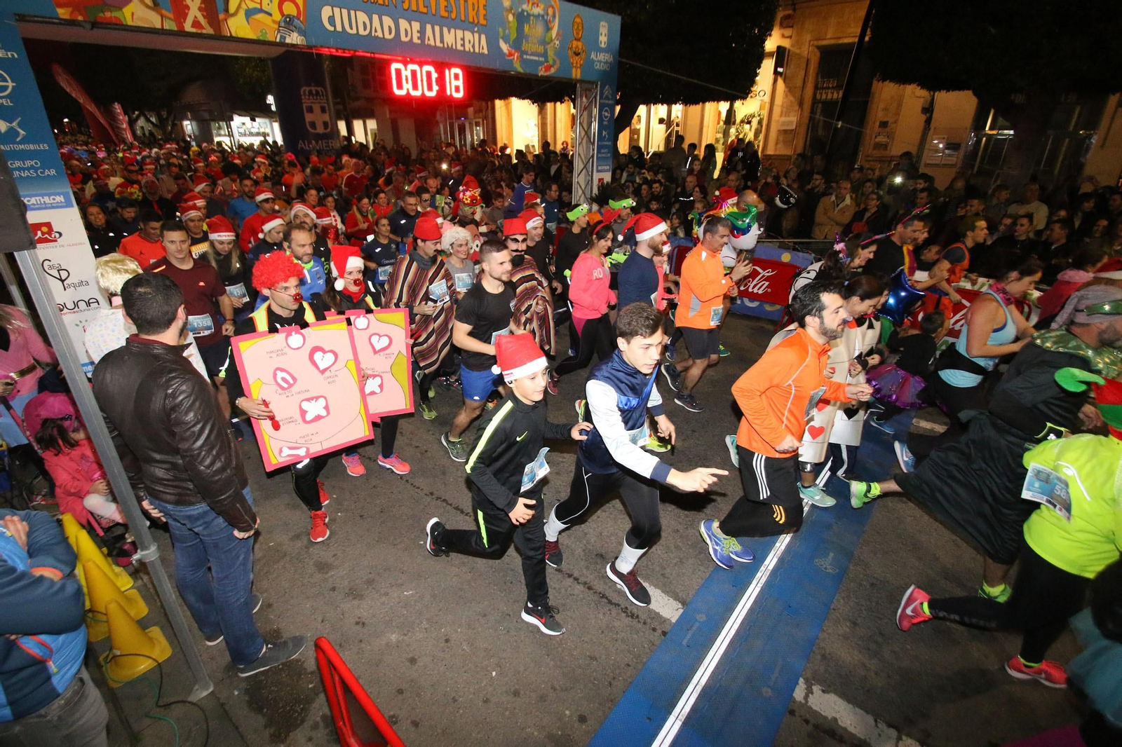 Las imágenes de la San Silvestre 2019