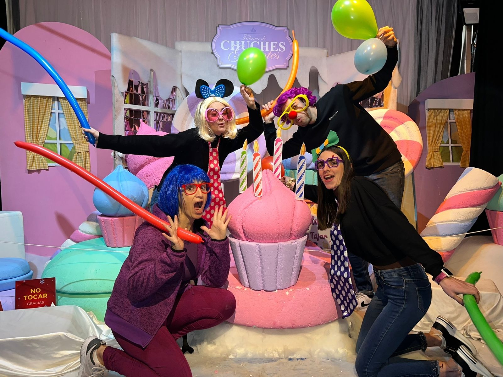 Foto de la presentación de la fiesta de cumpleaños más grande del mundo