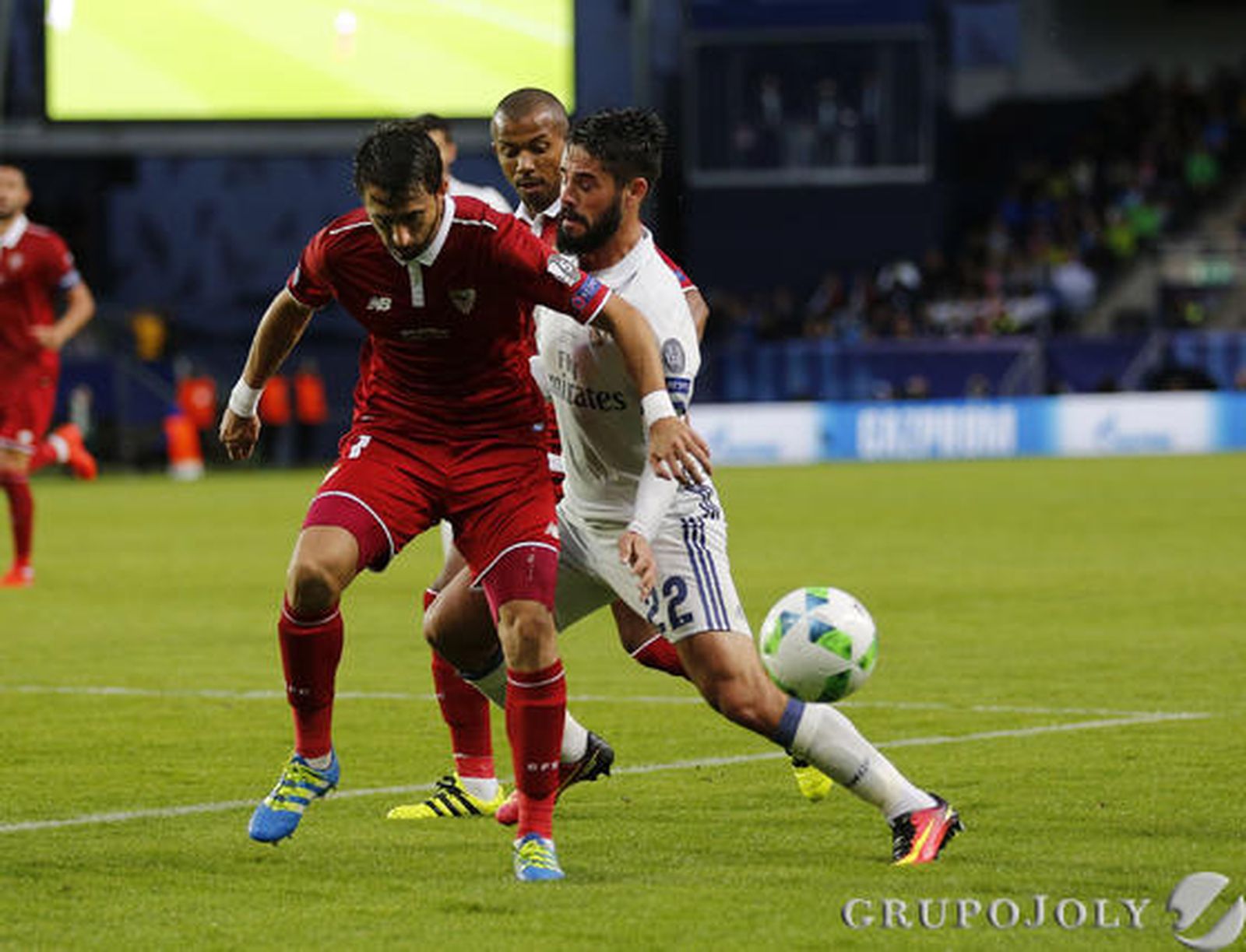 Las imágenes de la Supercopa de Europa Real Madrid-Sevilla