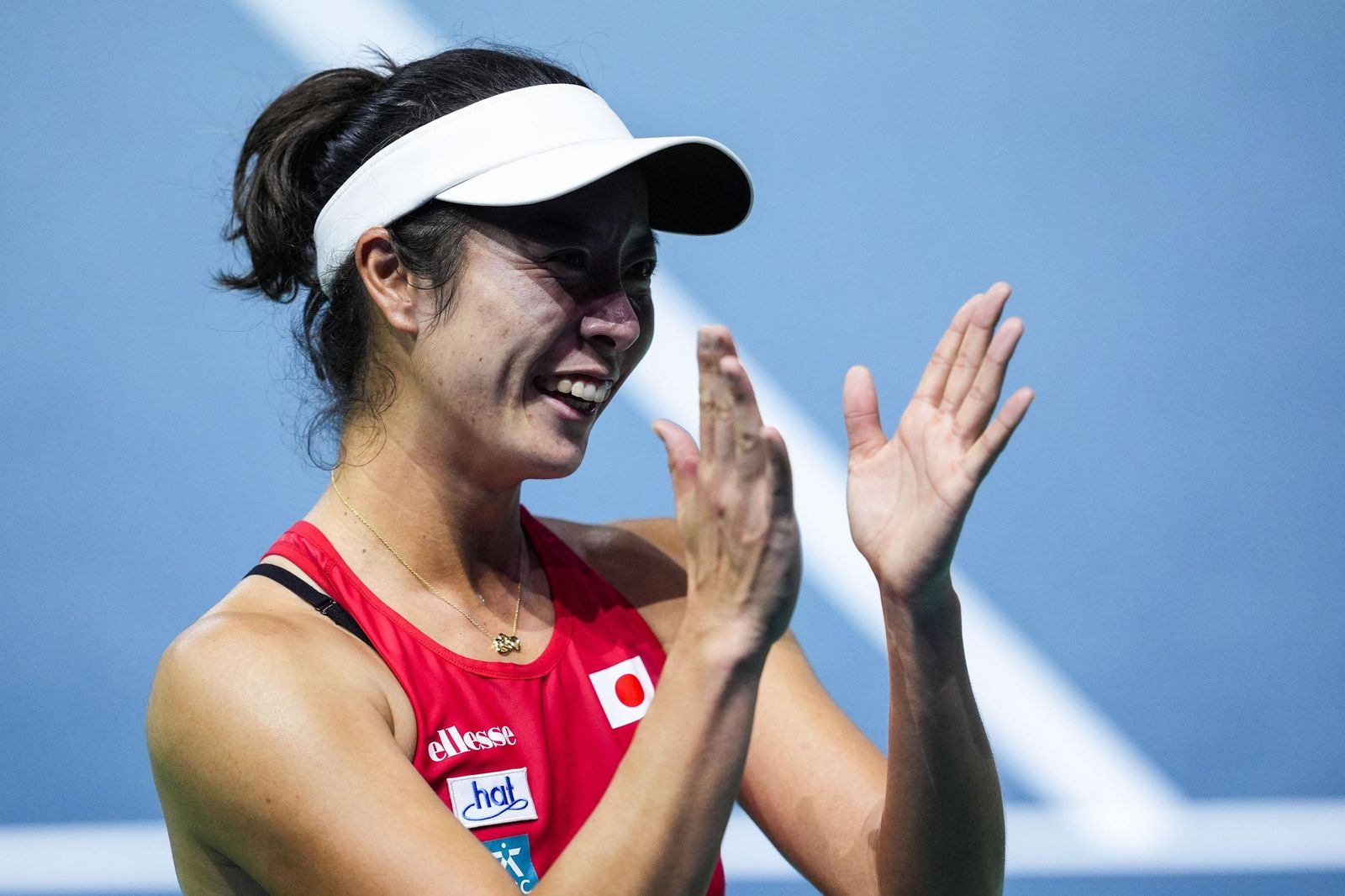 El Italia-Japón de la Billie Jean King en Málaga, en fotos