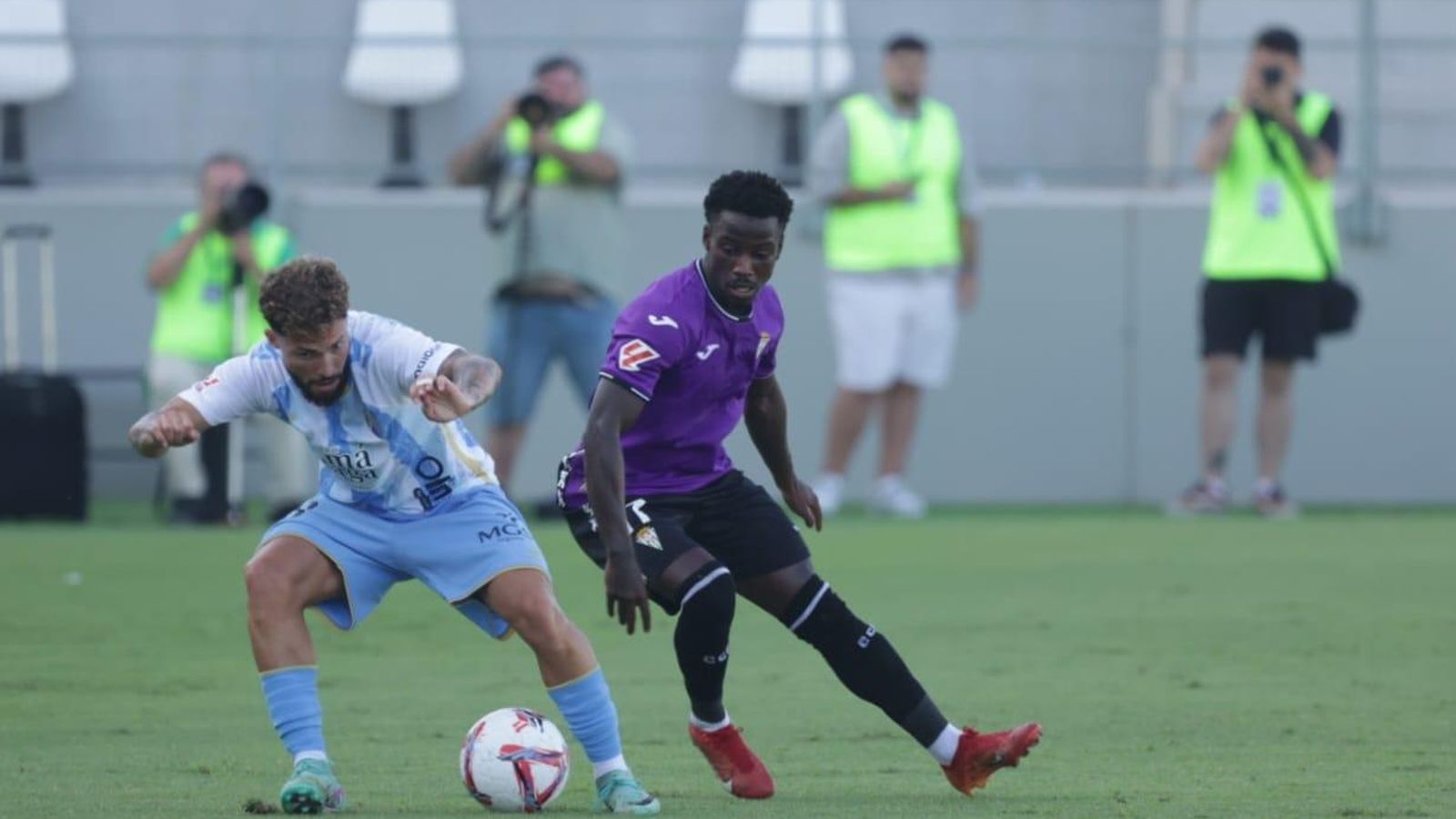 El Málaga CF - Córdoba, en fotos
