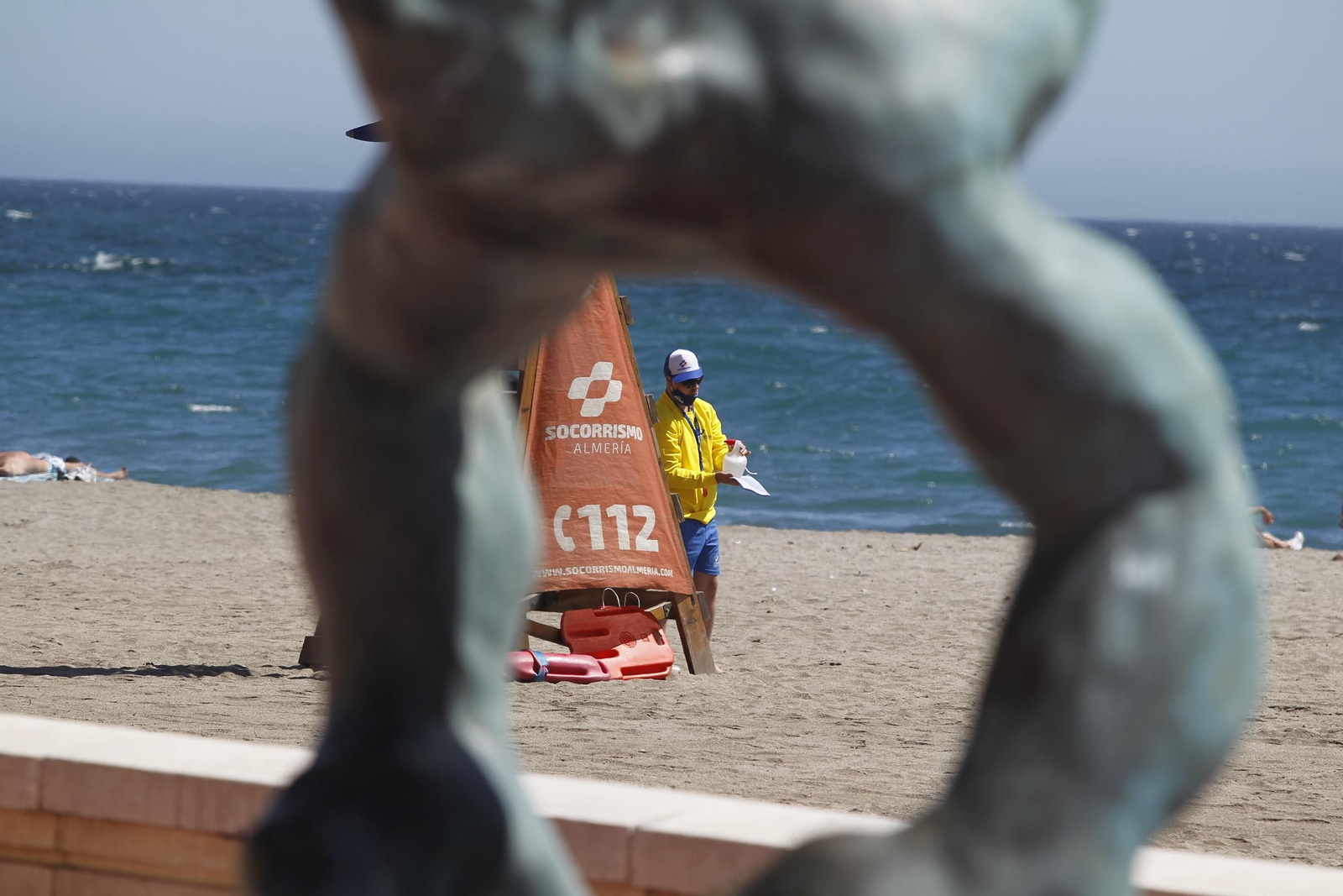 Fotogalería primer día vigilantes playas de Almería