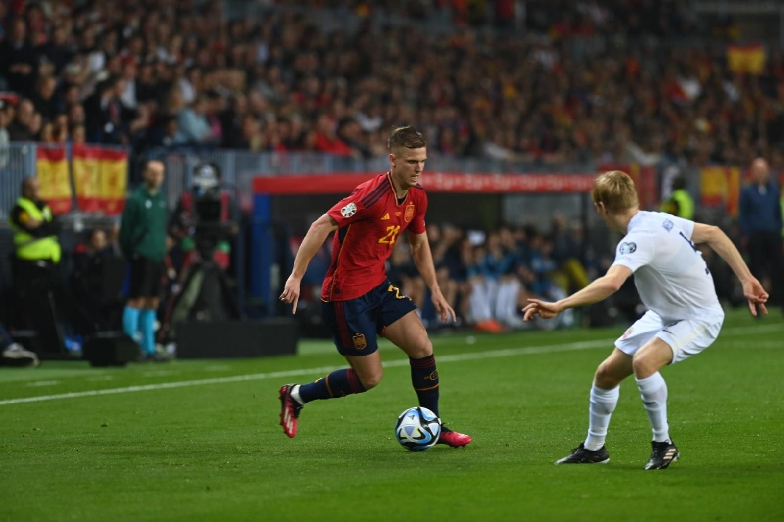 España-Noruega de Málaga, en fotos