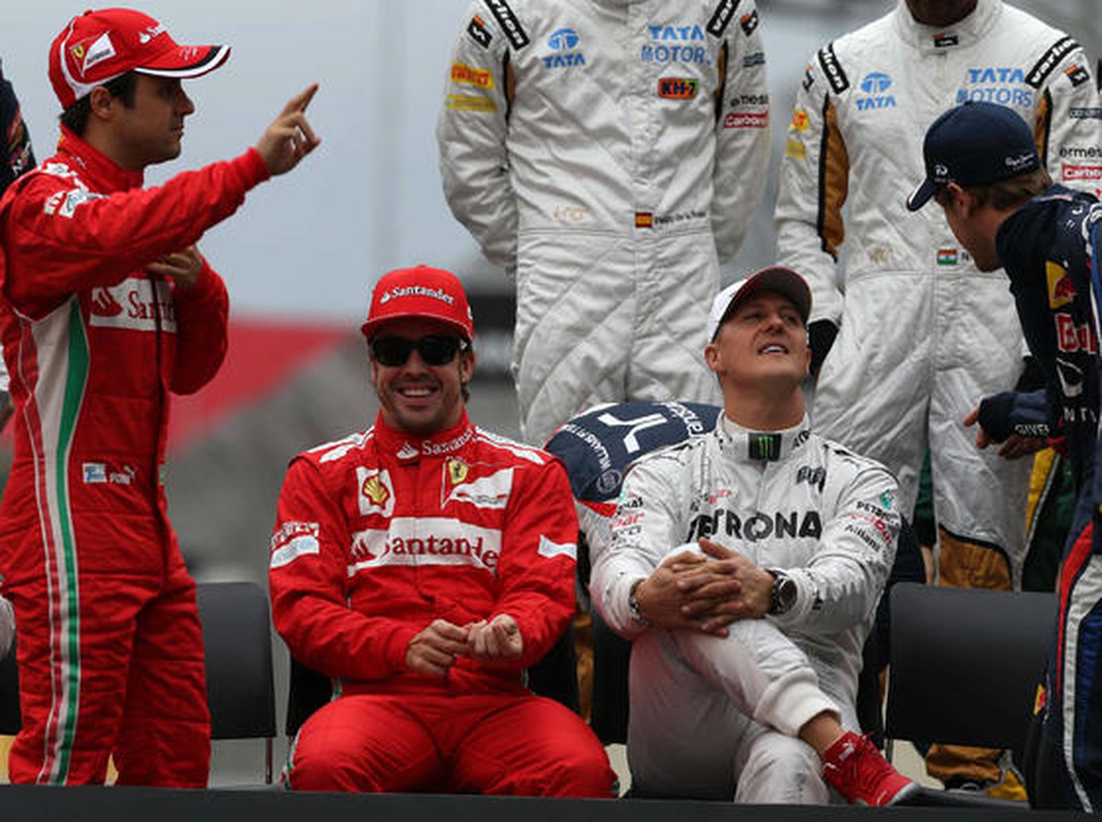 Las imágenes del GP de Brasil