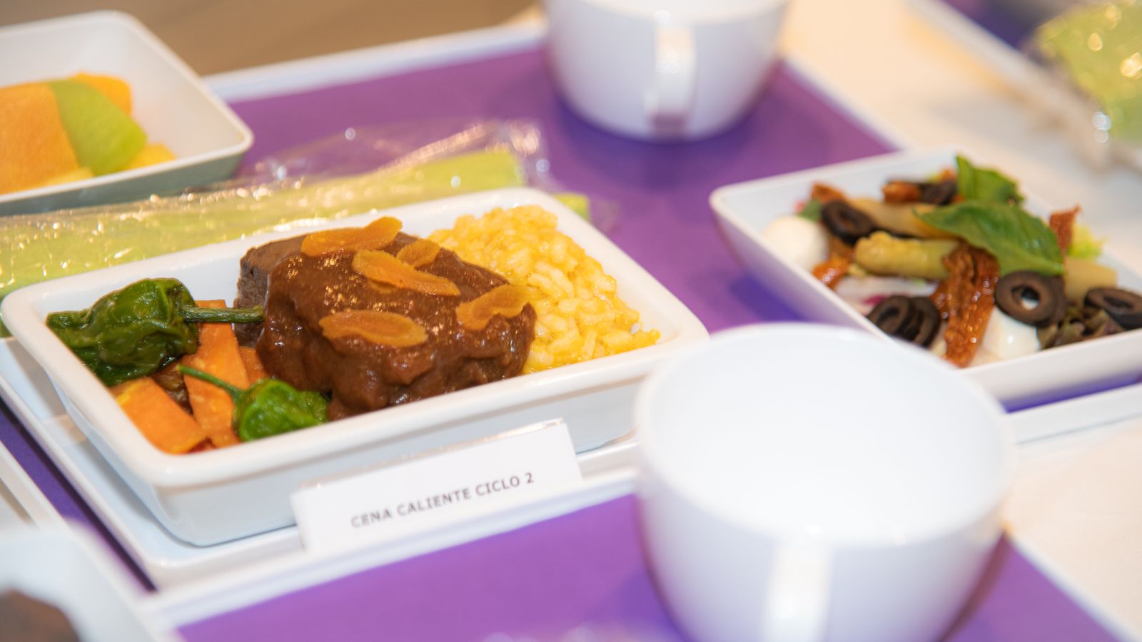 Productos de calidad en sus menús.