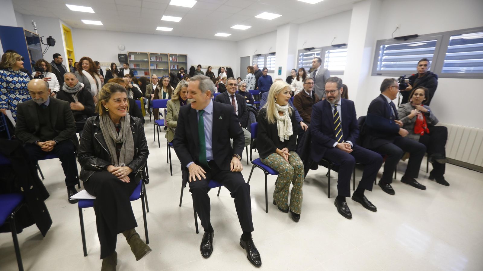 Casiana Muñoz Tuñón en el instituto que lleva su nombre. Casiana Muñoz Tuñón en el instituto que lleva su nombre.