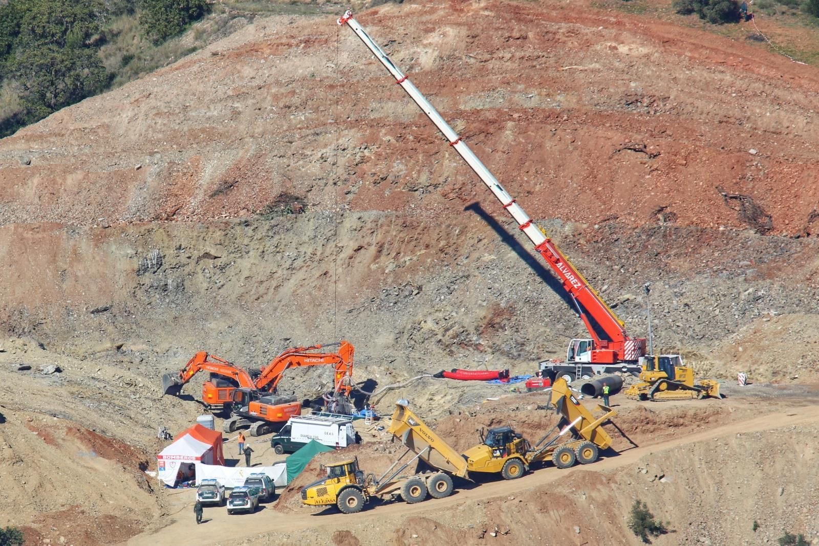 Las imágenes en la recta final del rescate de Julen
