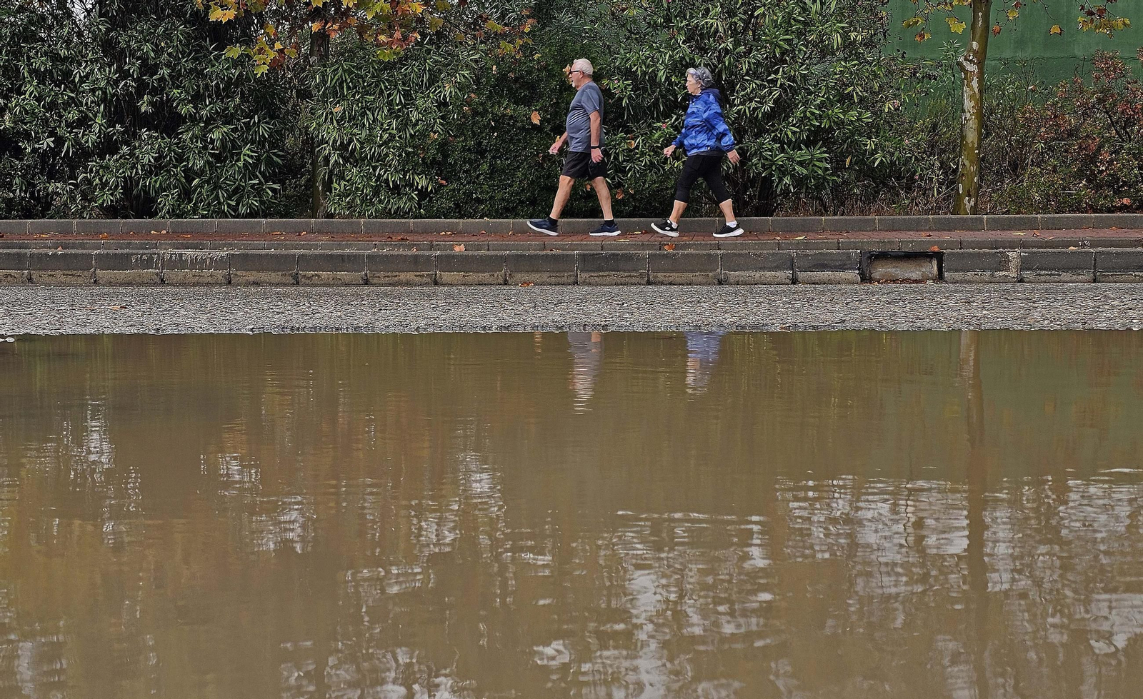 Las primeras lluvias de otoño, en imágenes
