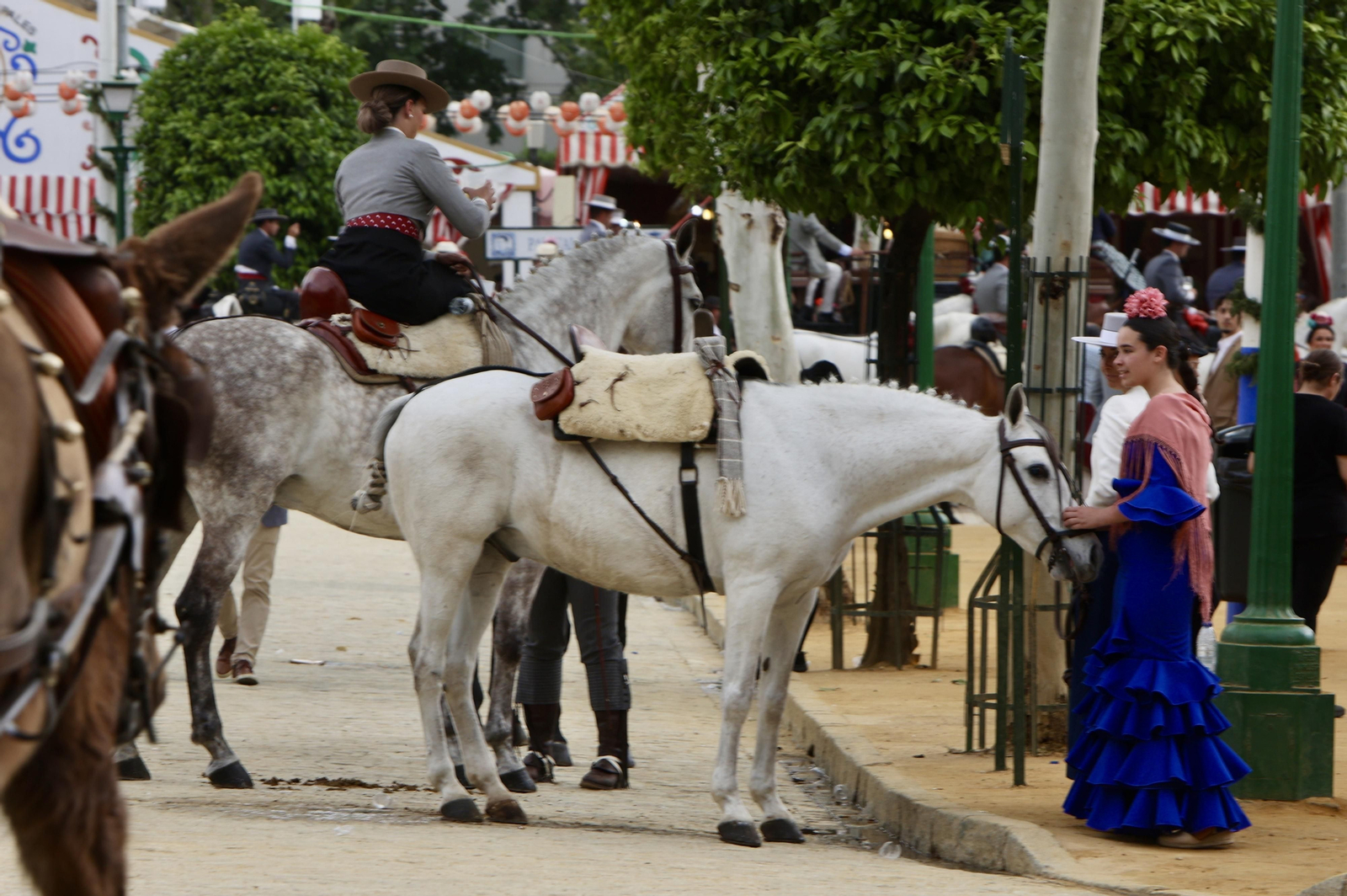 Las imágenes del viernes de Feria
