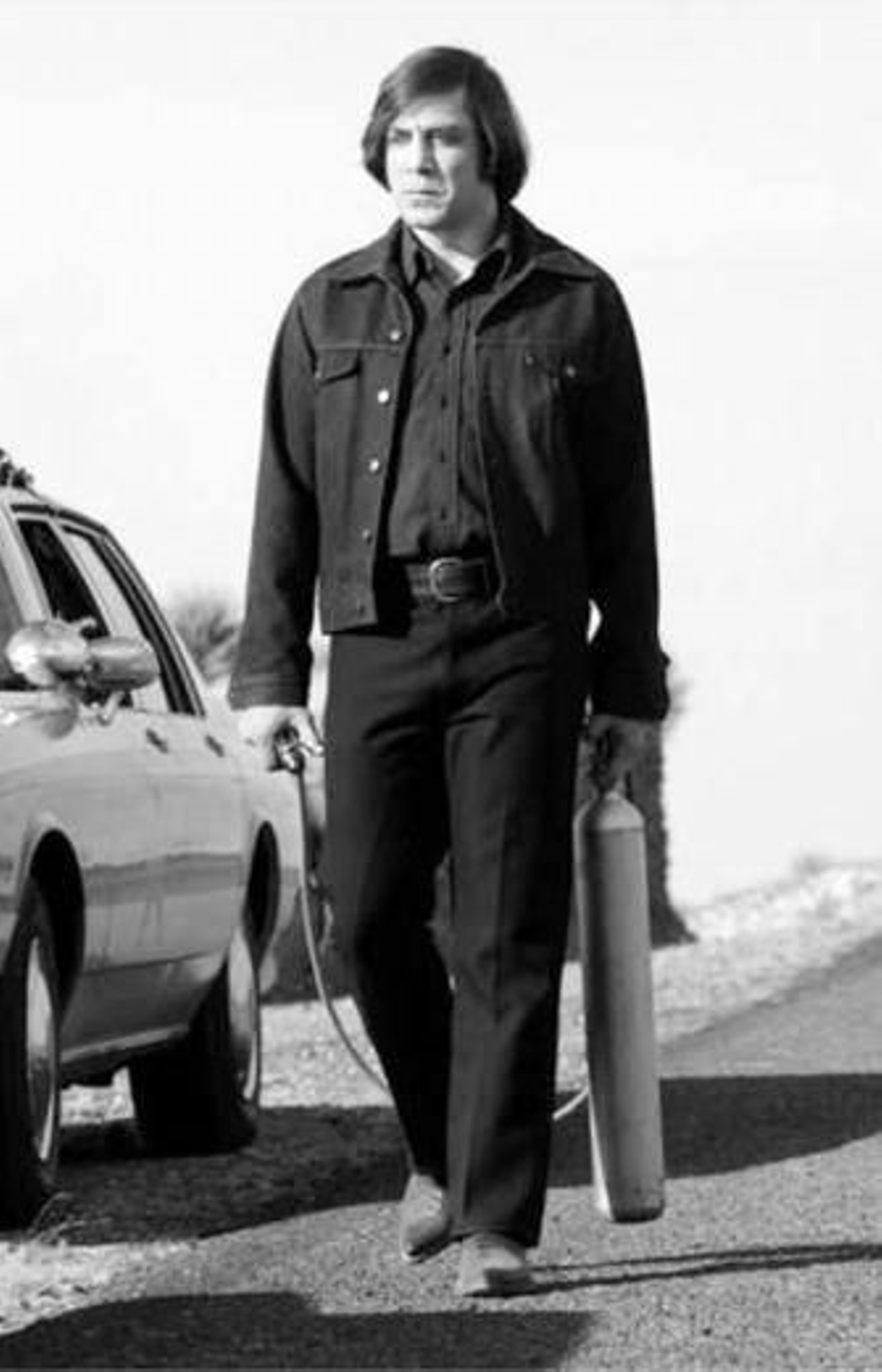 Javier Bardem, que encarna a un asesino en la película.