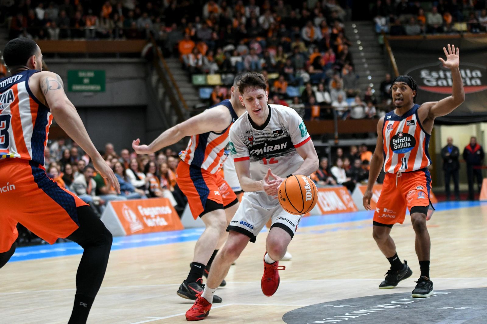 Las mejores imágenes del Leyma Coruña-Covirán Granada