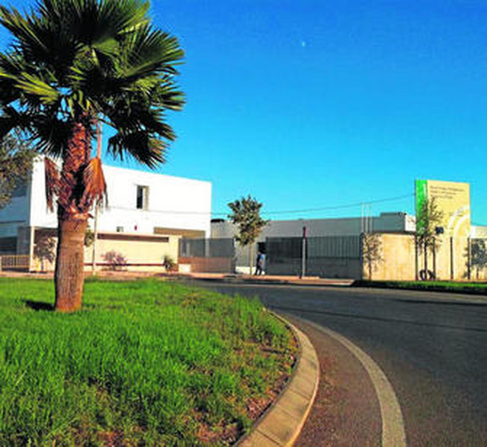 Estado actual que presenta el centro a escasos días de inaugurarse el curso escolar.