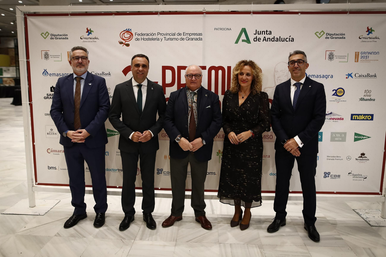 La ceremonia de entrega de los 27 Premios Galatino de Granada, en imágenes