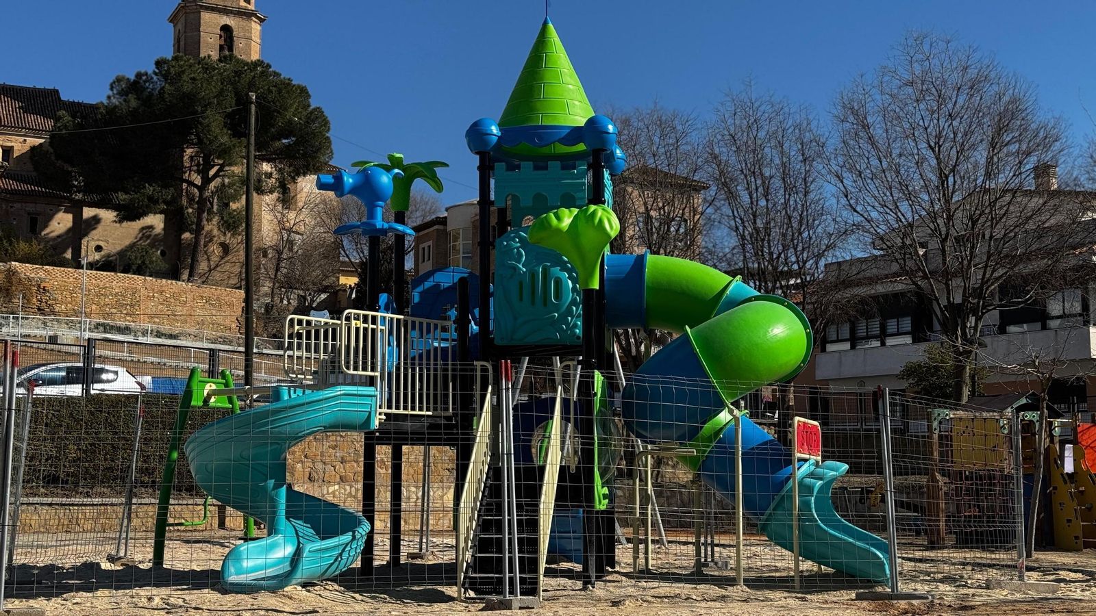 Uno de los parques de Alhendín