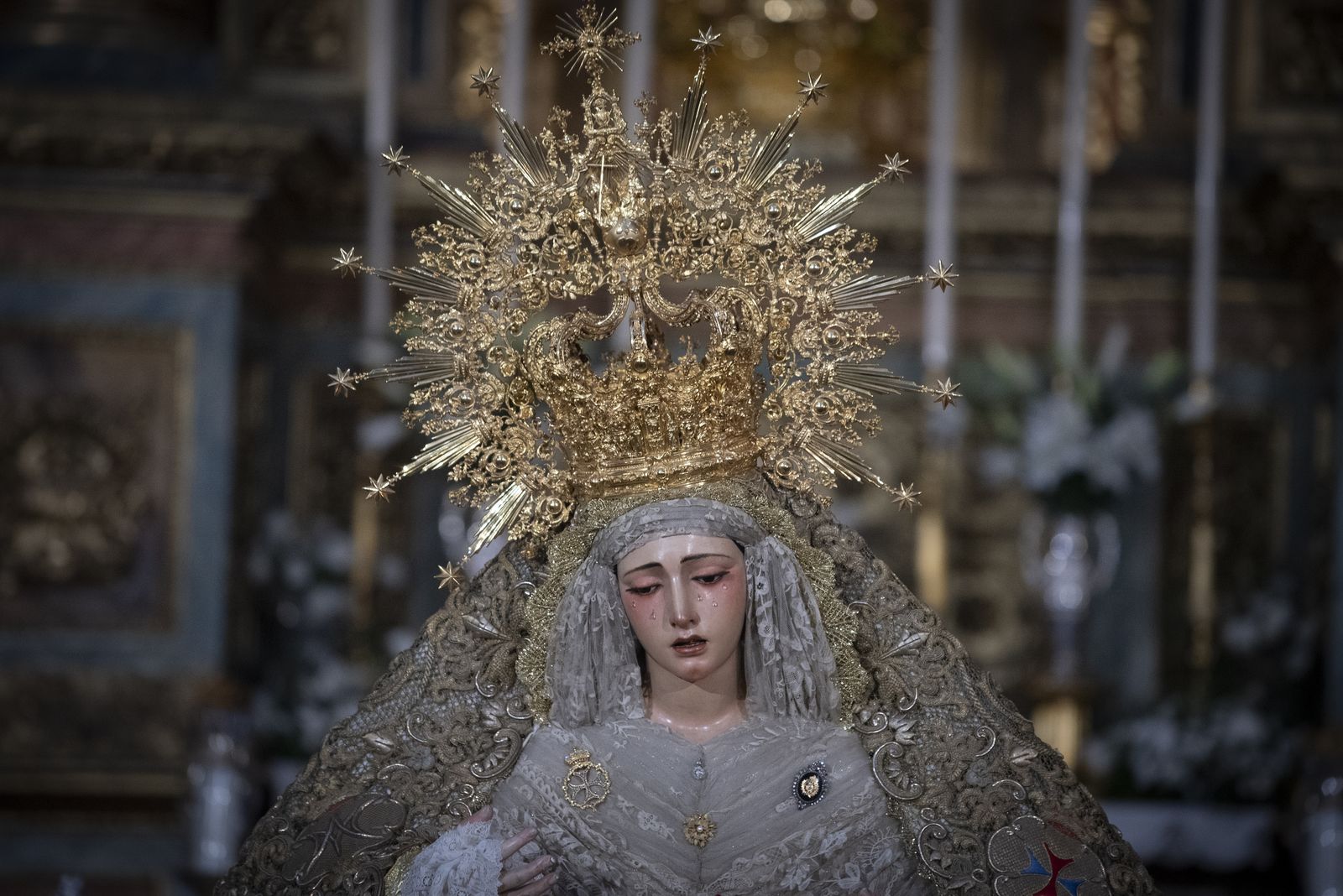 Las imágenes del besamanos de la Trinidad