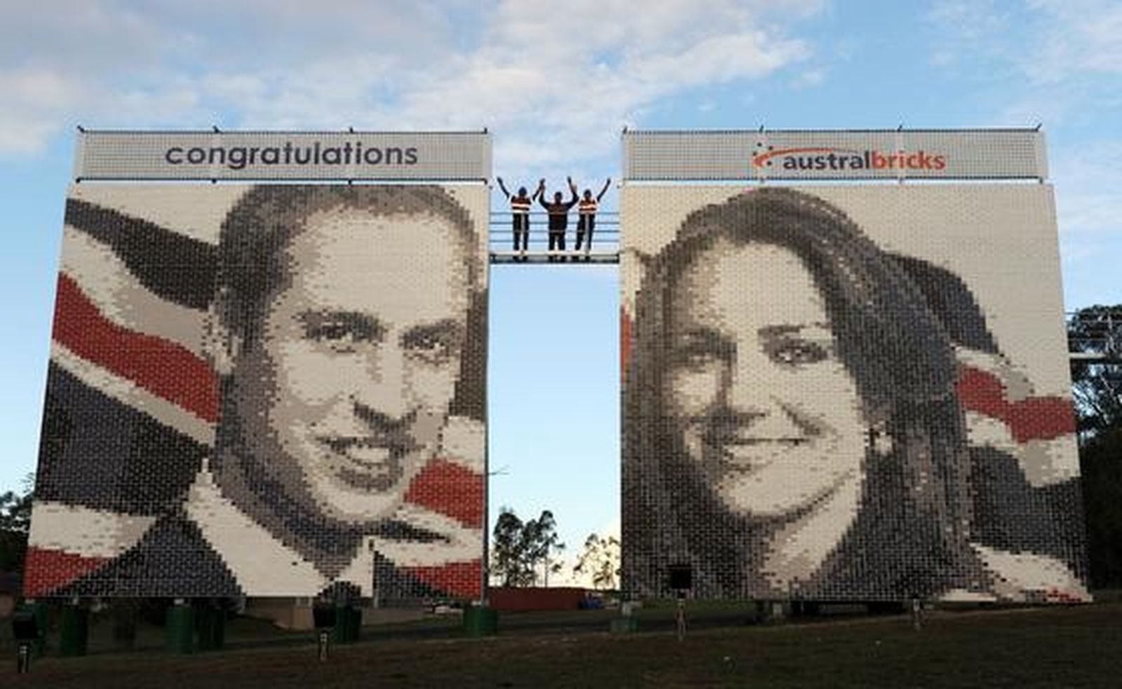 El Reino Unido se prepara para la boda del príncipe Guillermo y Kate Middleton.

Foto: AFP Photo