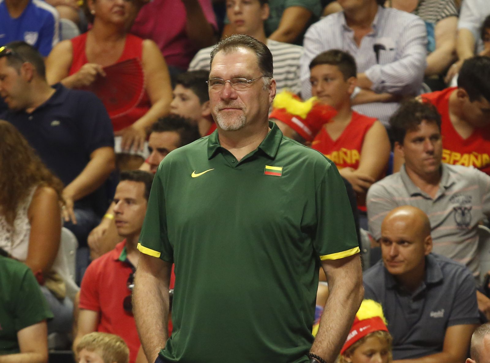Arvydas Sabonis, en el Martín Carpena.