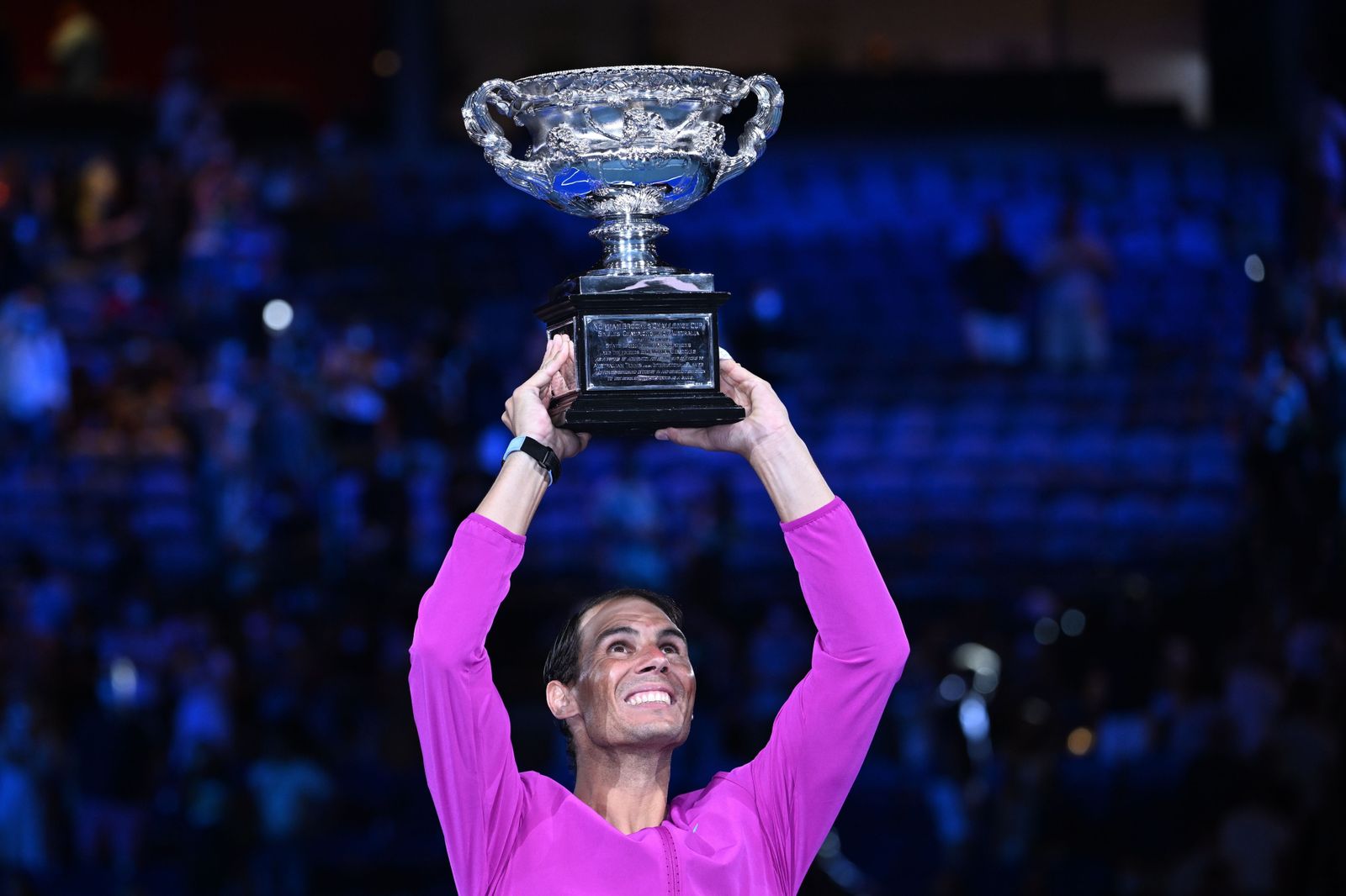 Las imágenes del histórico triunfo de Nadal sobre Medvedev (y 8)