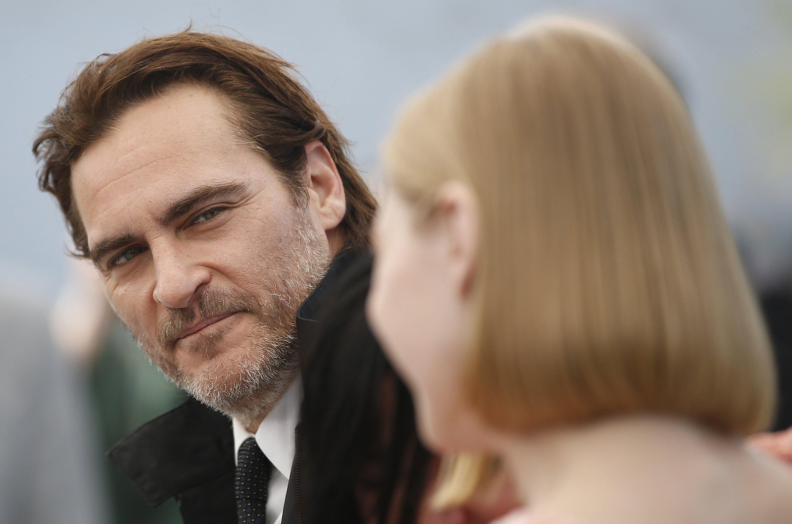 Joaquin Phoenix, durante la presentación de la película.