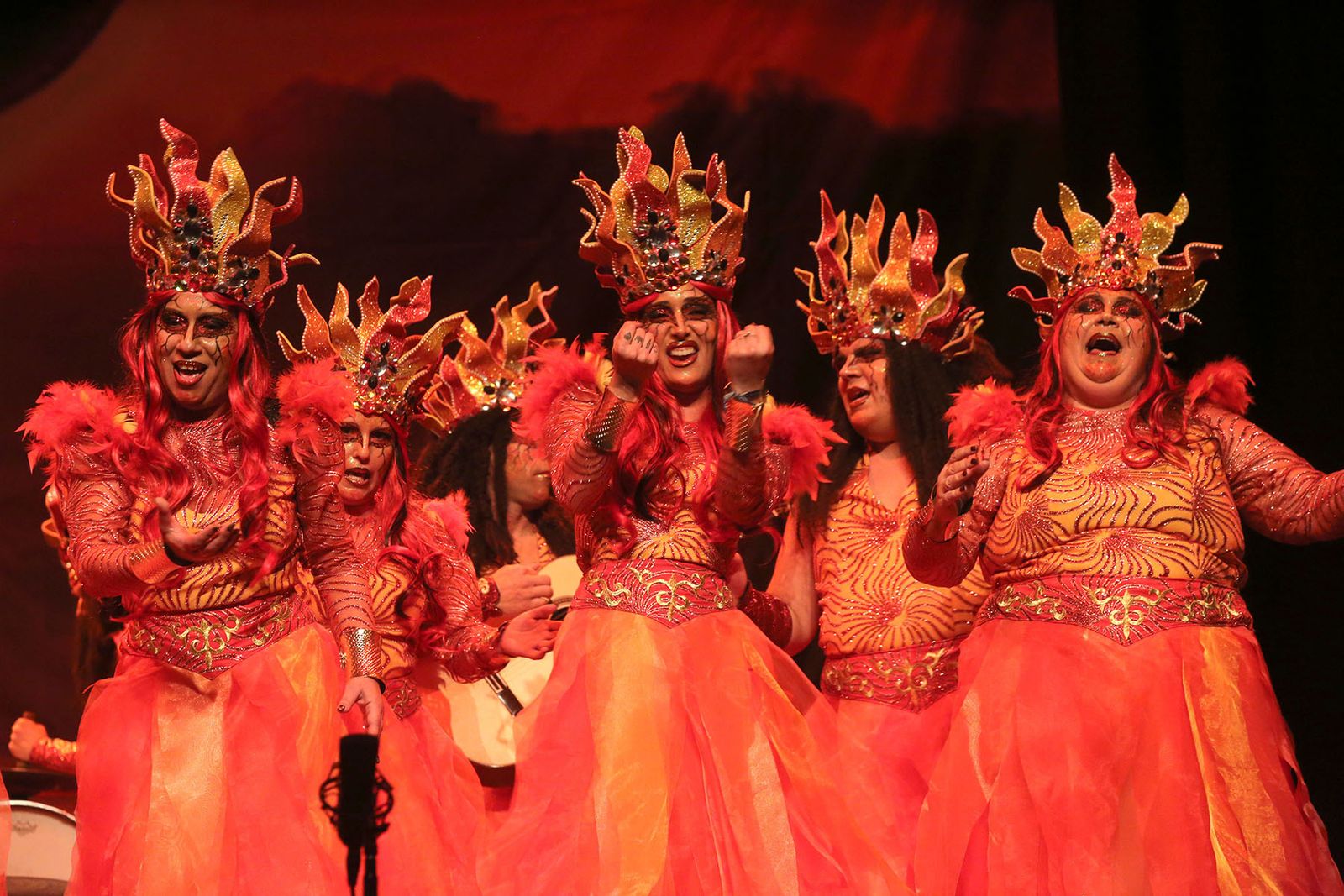 Quinto día de preliminares del Carnaval Colombino en imágenes