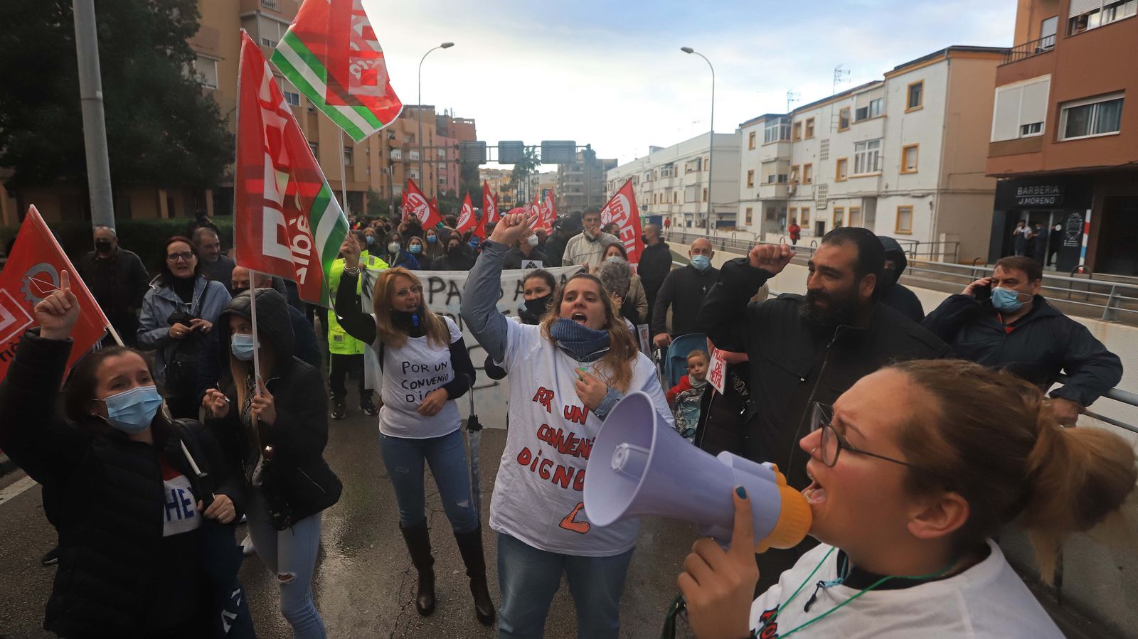 Fotos de la manifestación del metal en Algeciras