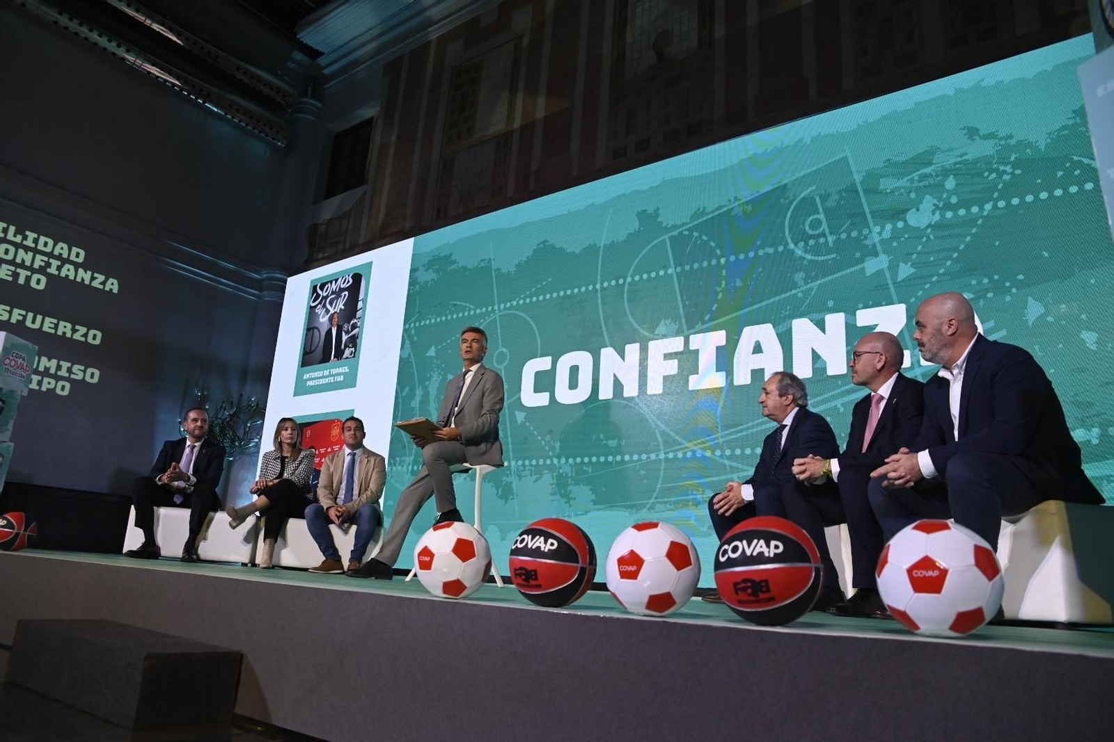 Las mejores imágenes de la presentación de la Copa Covap 2024