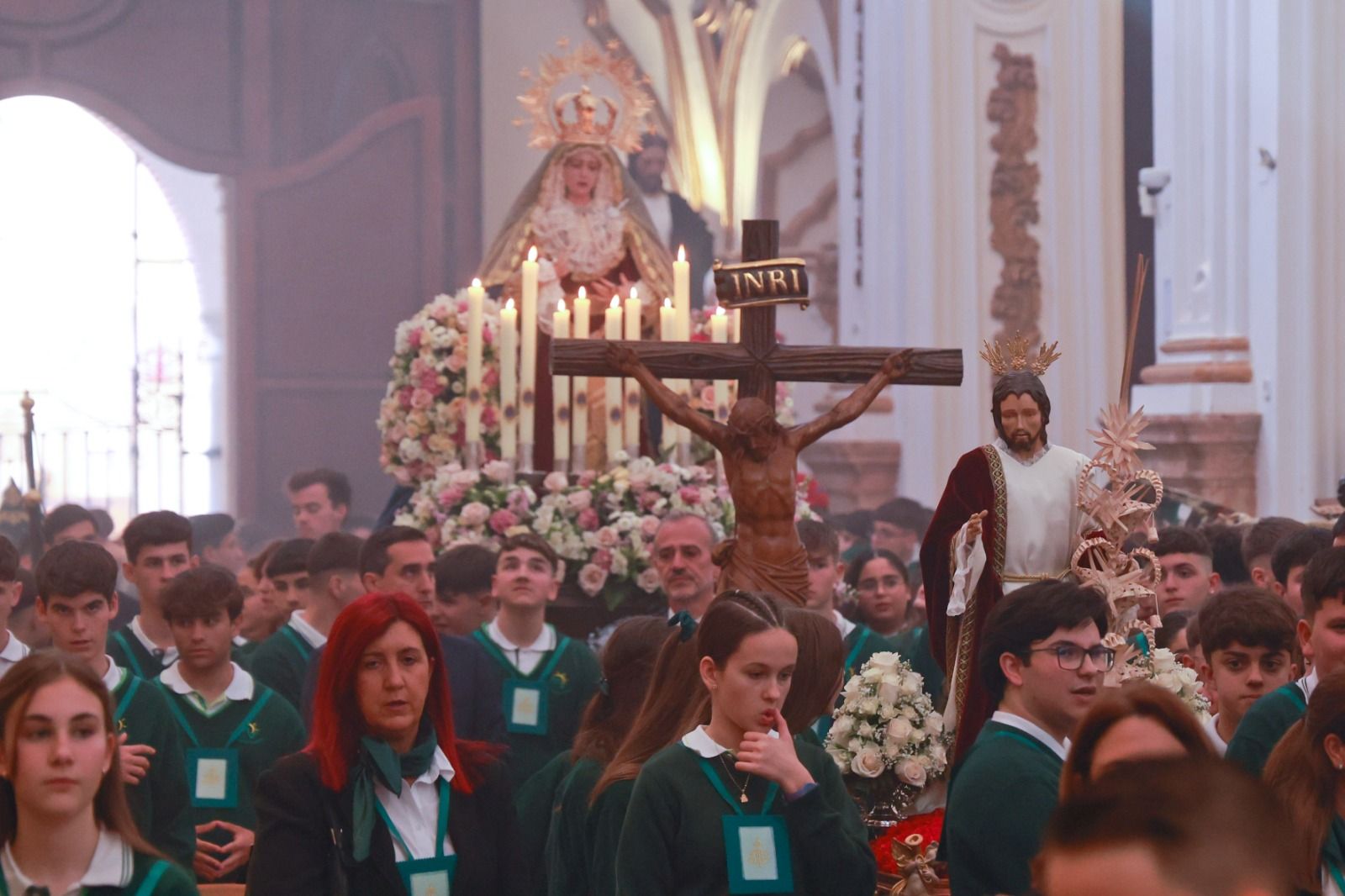 La procesión escolar de Málaga, en fotos