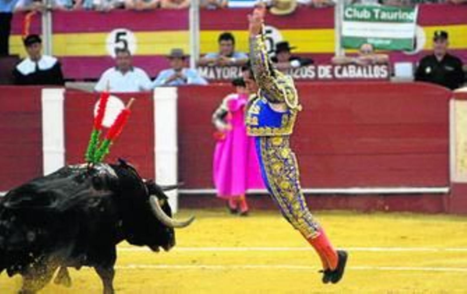 'El Fand' estuvo portentoso en el segundo tercio. 'El Fand' estuvo portentoso en el segundo tercio.