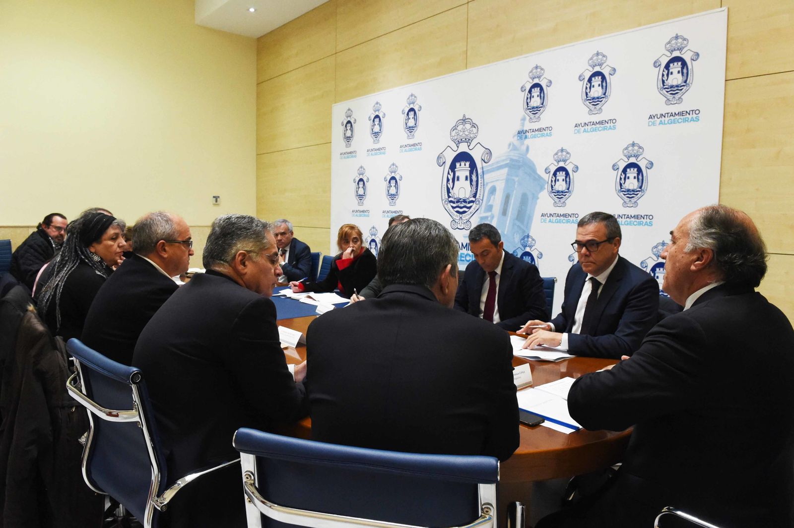 La reunión que ha tenido lugar este viernes en el Ayuntamiento