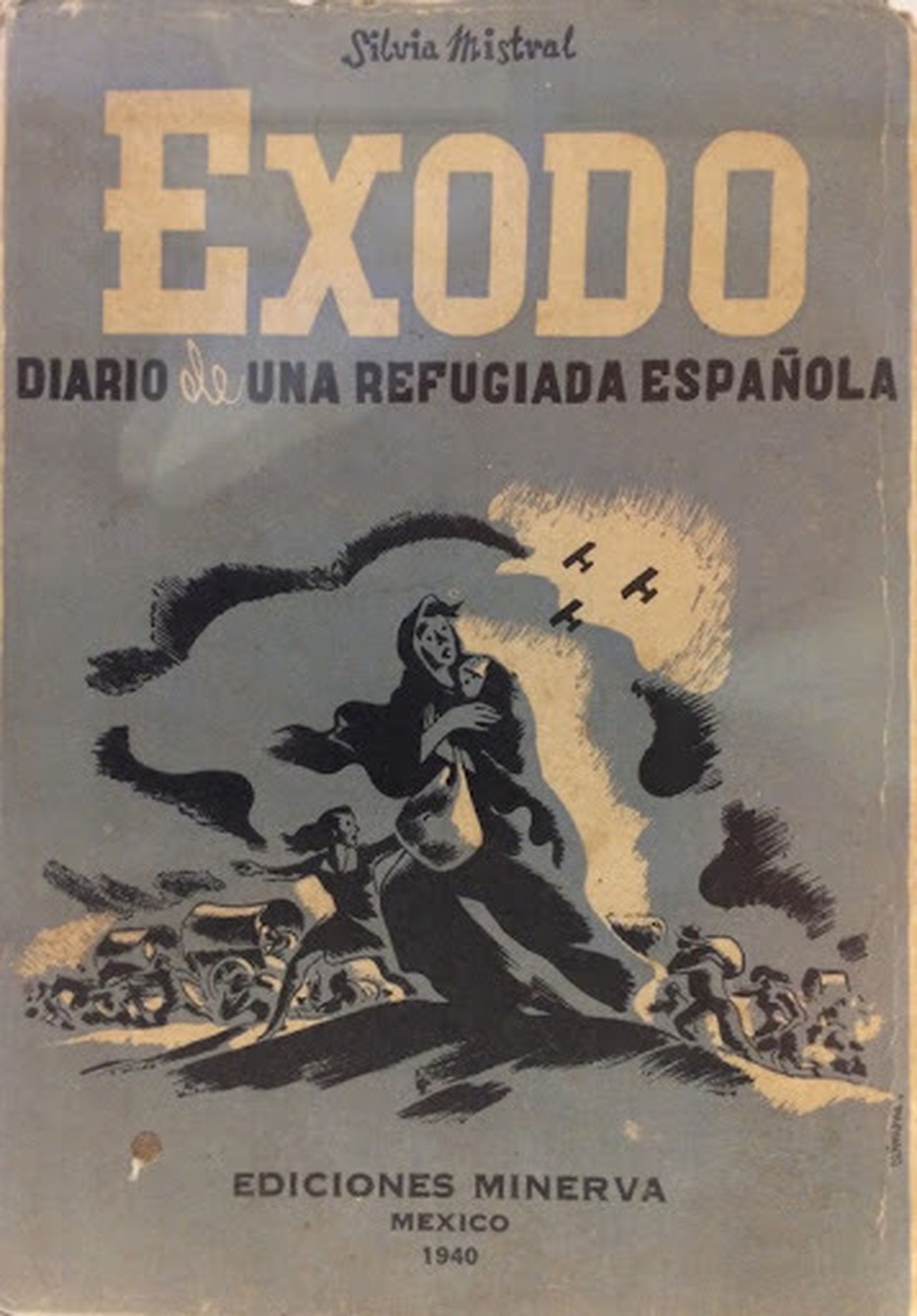La portada de 'Éxodo' de Silvia Mistral