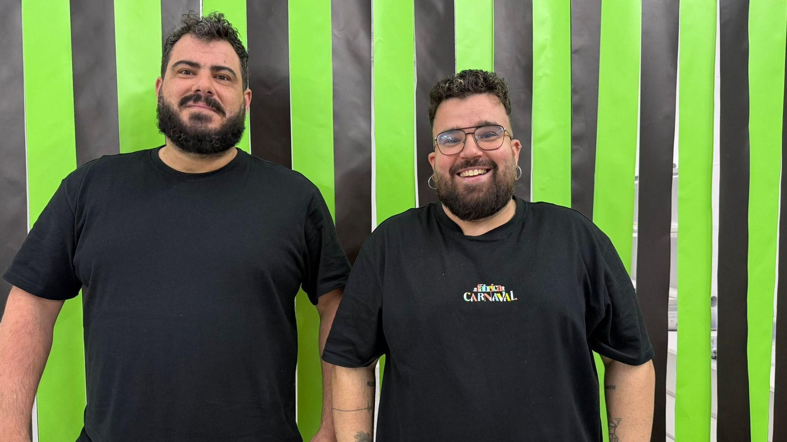 Rómulo Durán y Mario Mangano, creadores de La fábrica del Carnaval.