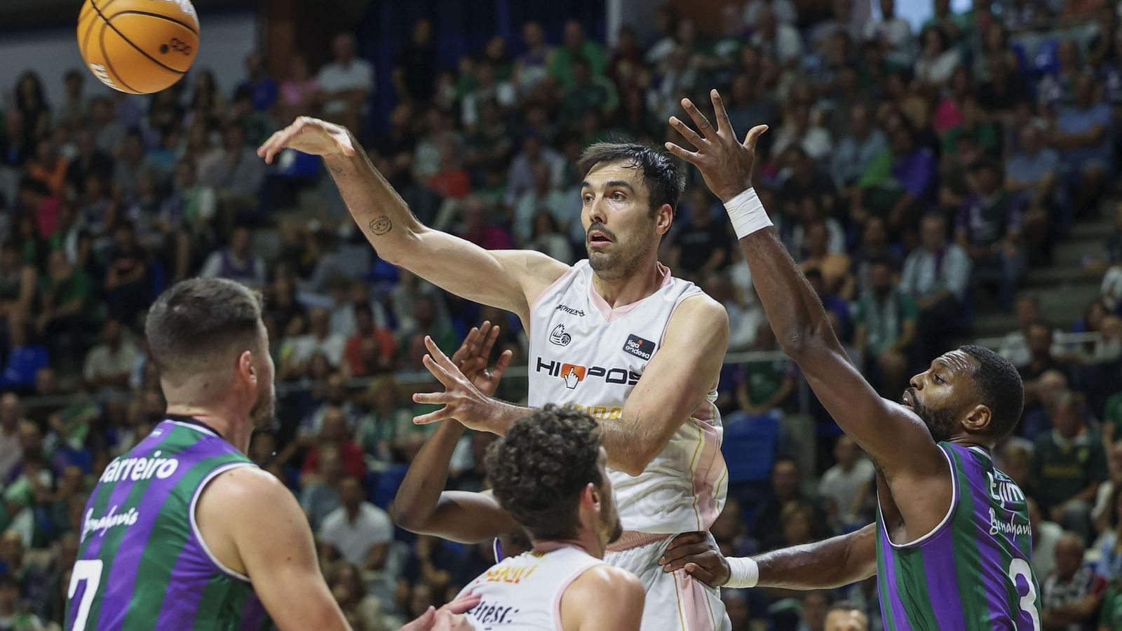 Las fotos del Unicaja-Hiopos Lleida