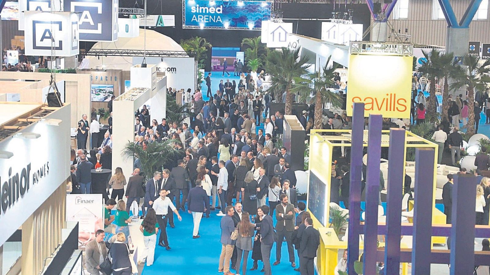 Una imagen del Salón Inmobiliario del Mediterráneo (Simed) en