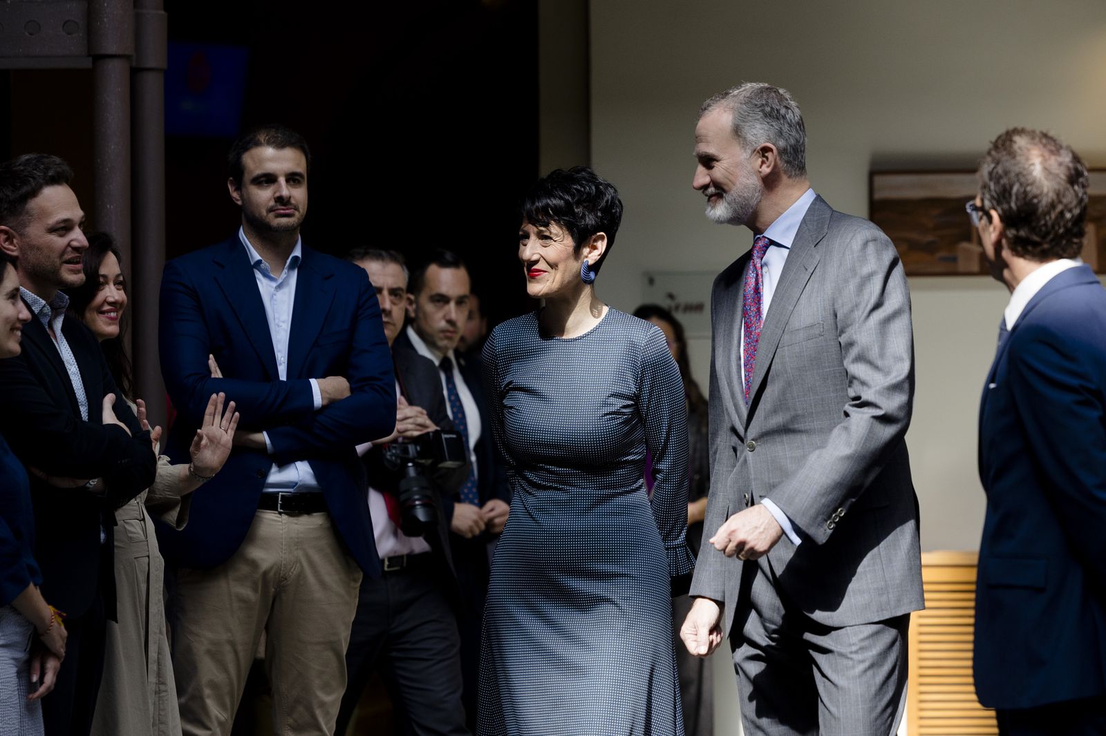 El rey Felipe VI visita Cádiz con motivo de la entrega del Premio Princesa de Girona Social 2024.