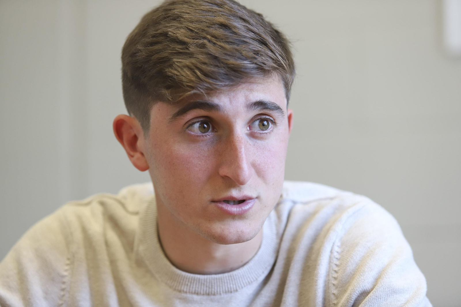 Álex Mula, jugador del Málaga CF