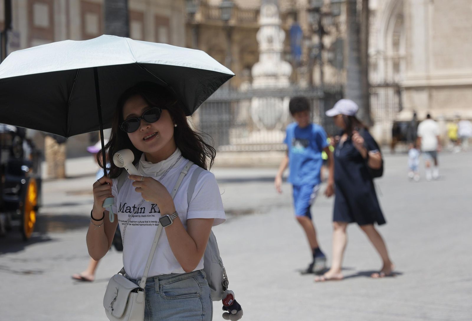 Otro día de calor en Sevilla