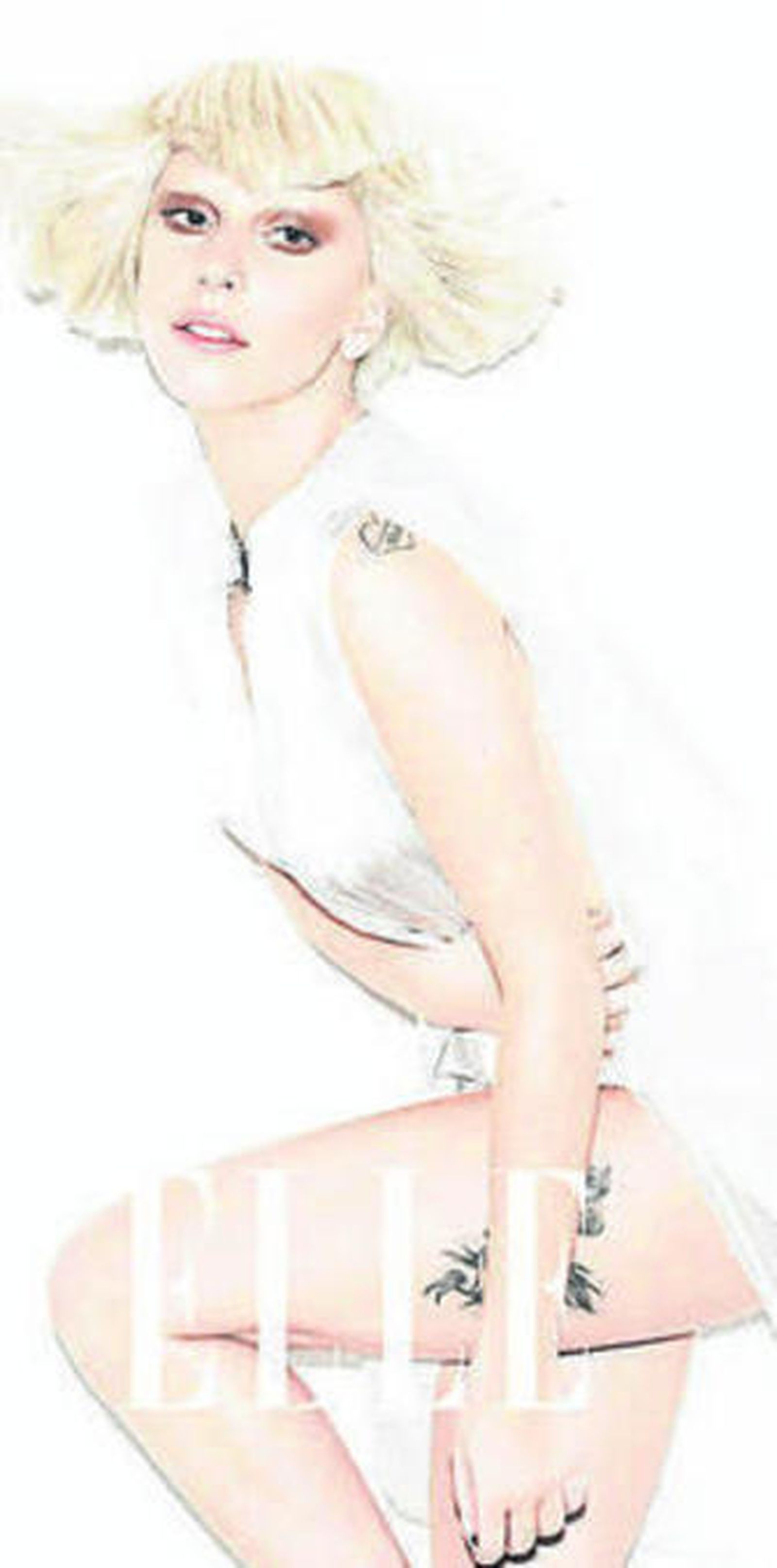 Lady Gaga destapa su verdadero yo en 'Elle'