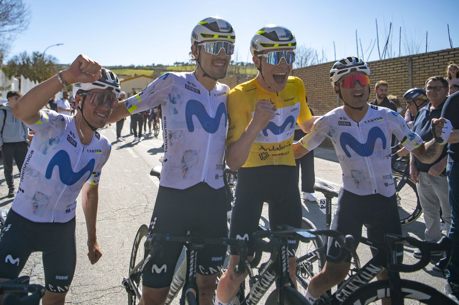 Las mejores fotos de la etapa final de la Ruta del Sol Vuelta a Andalucía con desenlace en Lucena
