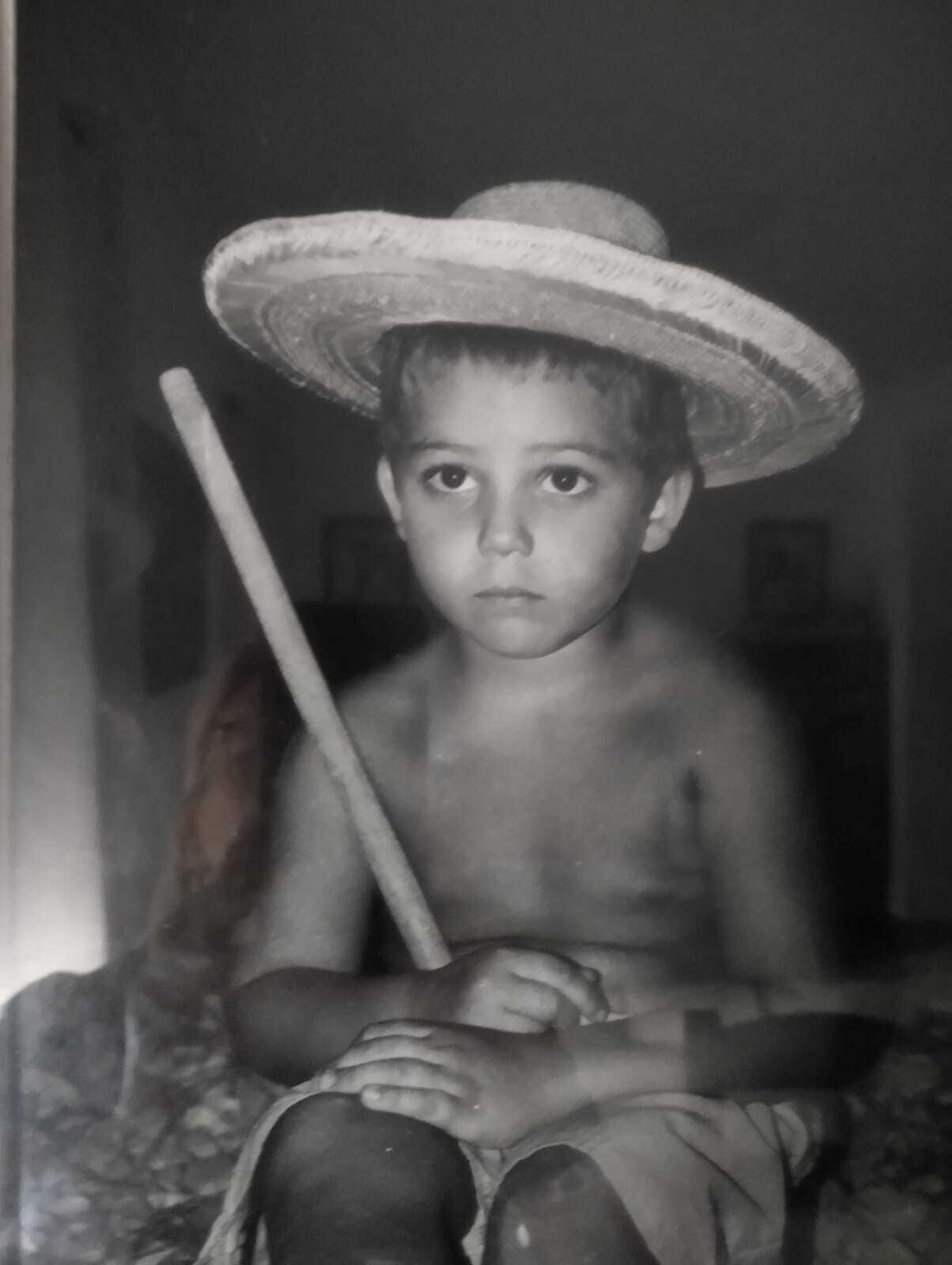 Miguel Rodríguez, en una foto de pequeño.