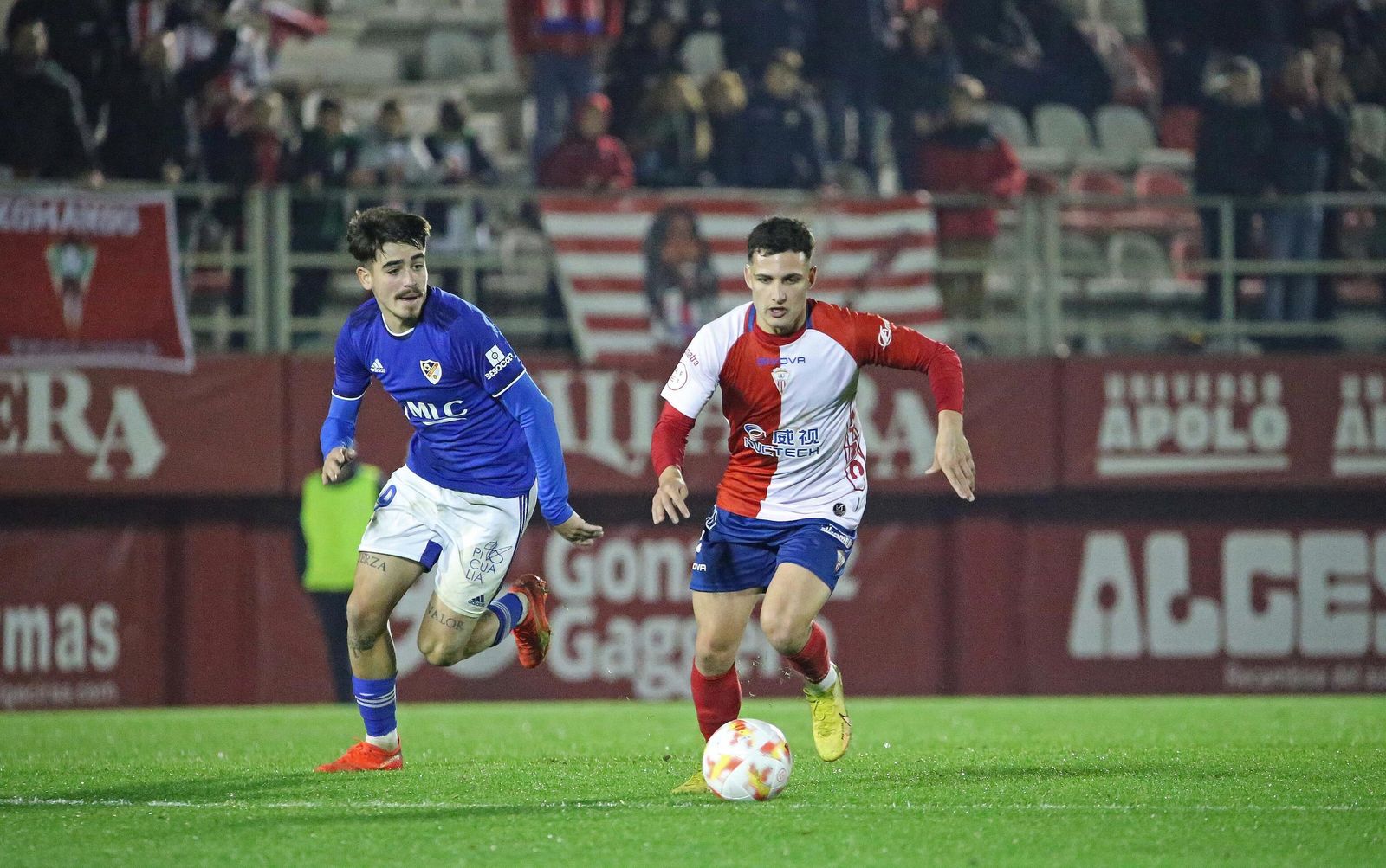 El algecireño Juan Serrano, en el partido ante el Linares.