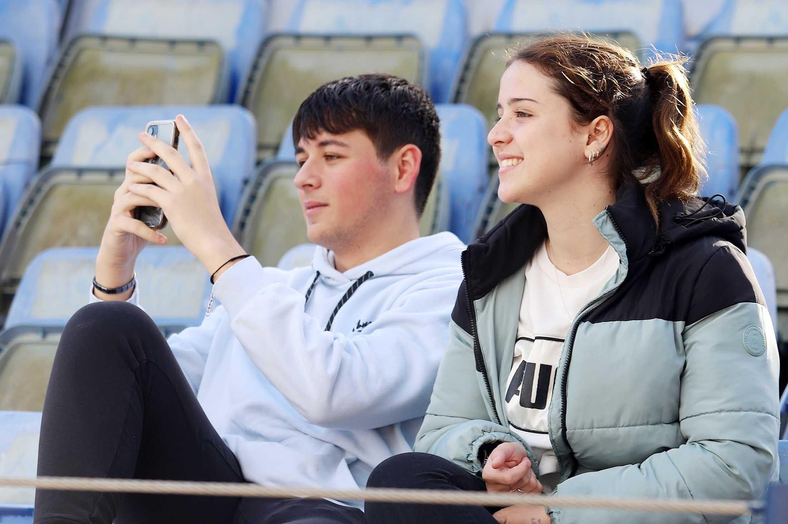 Imágenes del Recreativo de Huelva-Vélez